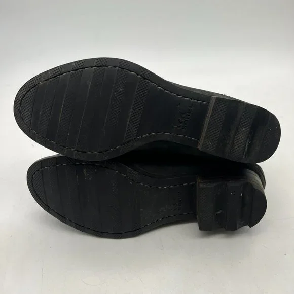 Sorel  NL3080-010 Boots Women's Size 9 Lolla Ankle Bootie Leather Zip Buckle - Picture 5 of 11